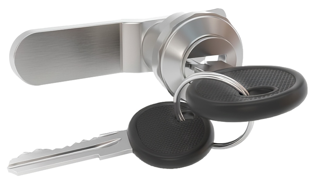 CP500 Metal lock with key (supplied with two keys)