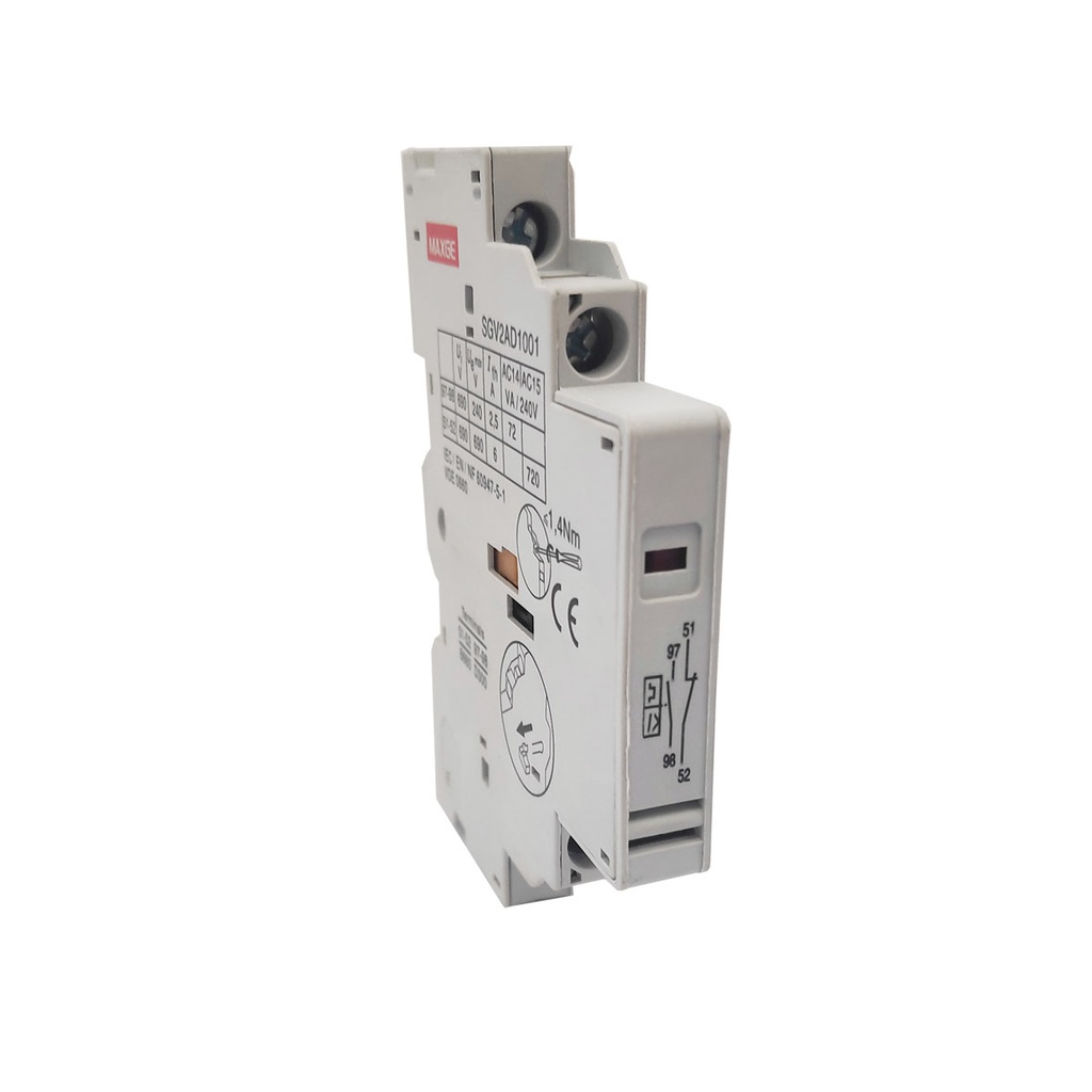 SGV2-AD Alarm and Auxiliary Contact Blocks